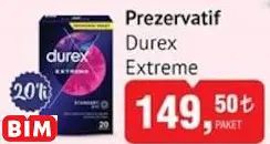DUREX EXTREME PREZERVATİF DUREX EXTREME PREZERVATİF